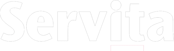 Servita Logo in white