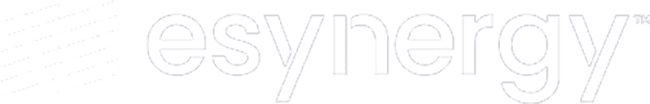 eSynergy Logo in white