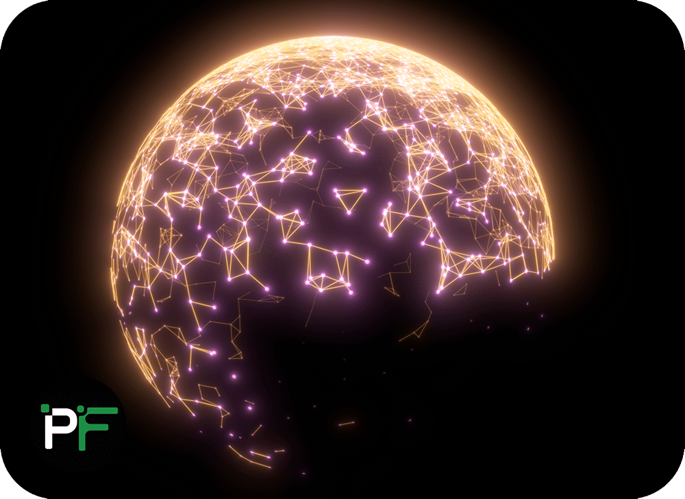 Globe showing data connections - Pixel Fusion contact page banner image